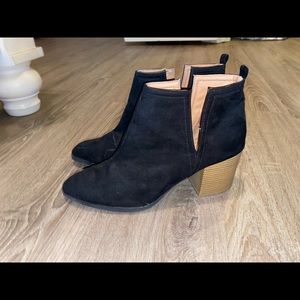 Womens Black Ankle Boots